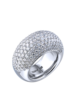 Кольцо Juwelier Hestermann & Sohn 4,060 ct G/VS1 Platinum Diamonds
