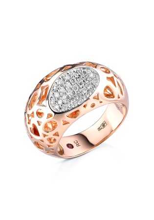Кольцо Roberto Coin Mauresque Rose Gold Ring ADV888R10687